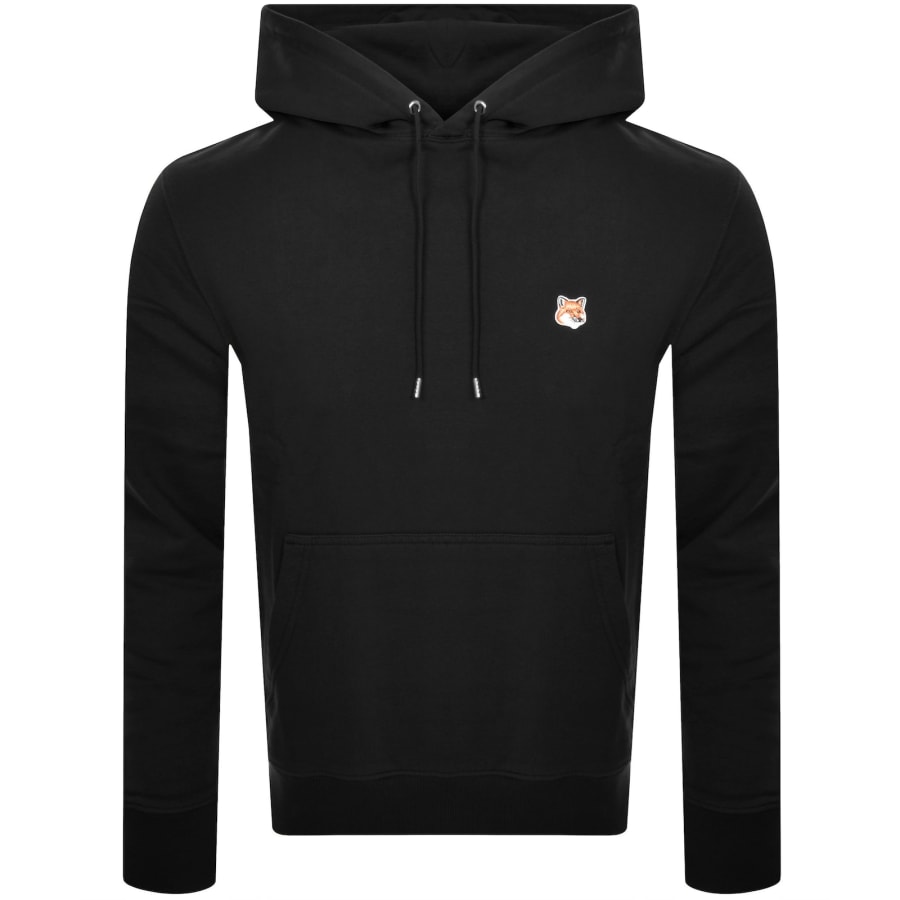Maison Kitsune Fox Head Hoodie Black